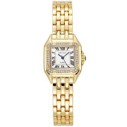 Montrell™ Elegant Gold Stainless Steel Watch